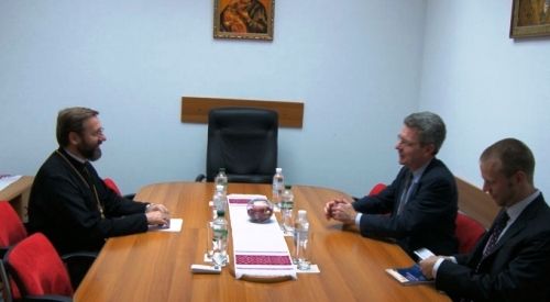 Блаженніший Святослав зустрівся з новим послом США Джеффрі Пайєттом